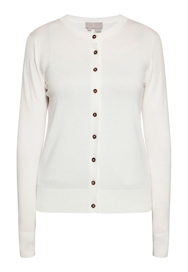 RISA RISA Плетена жилетка  бяло