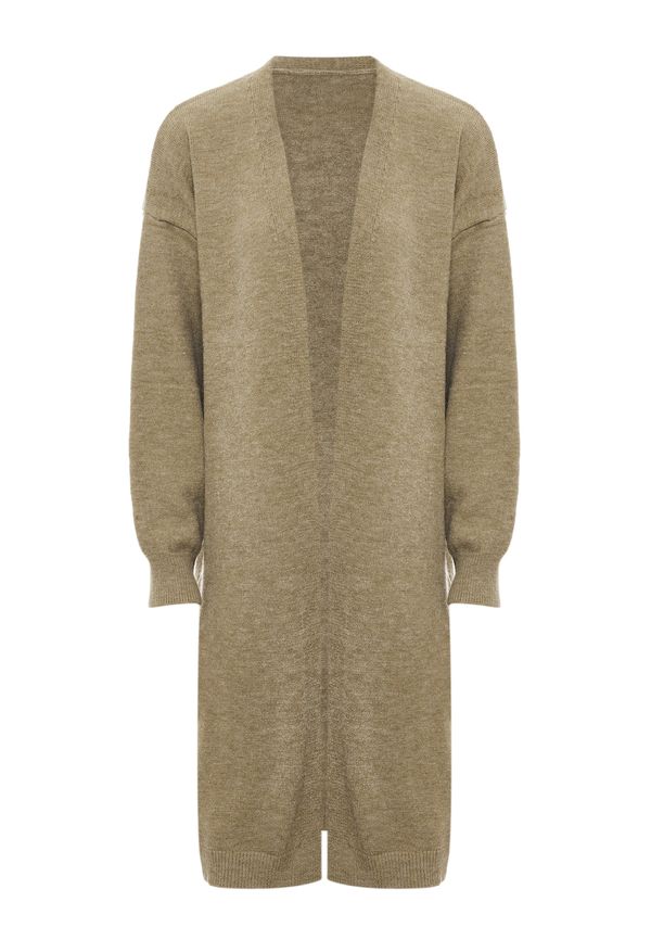 RISA RISA Плетена жилетка  каки