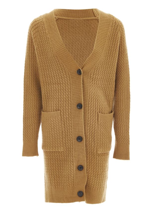 RISA RISA Плетена жилетка  карамел