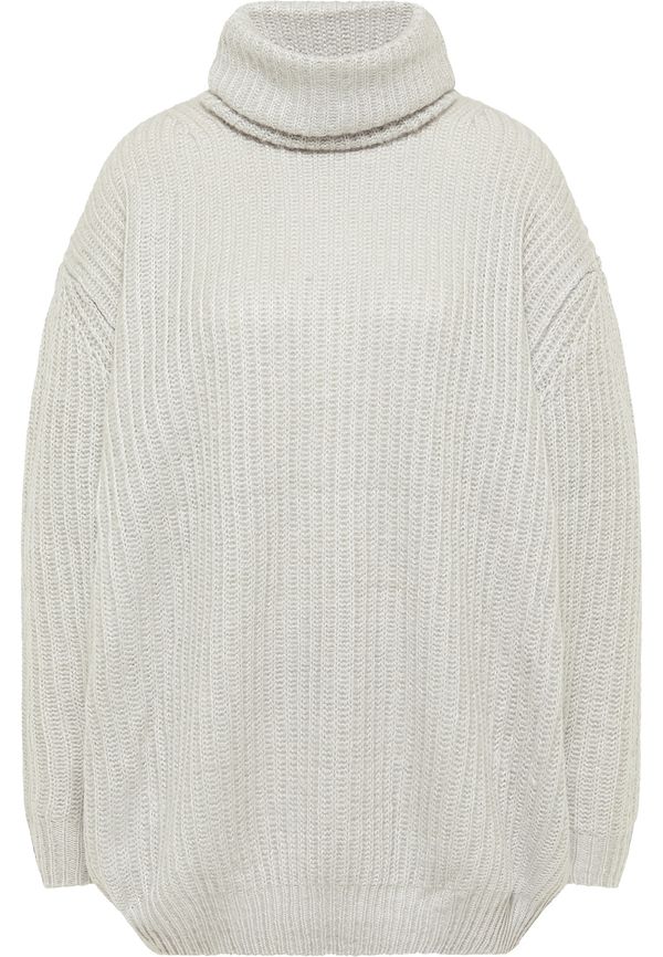 RISA RISA Пуловер оувърсайз  светлосиво