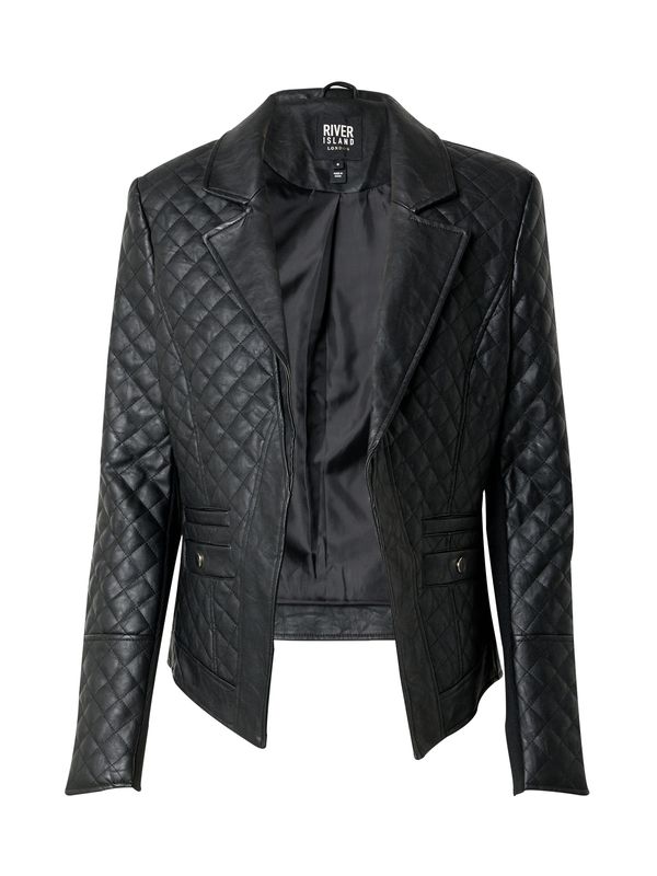 River Island River Island Блейзър  черно