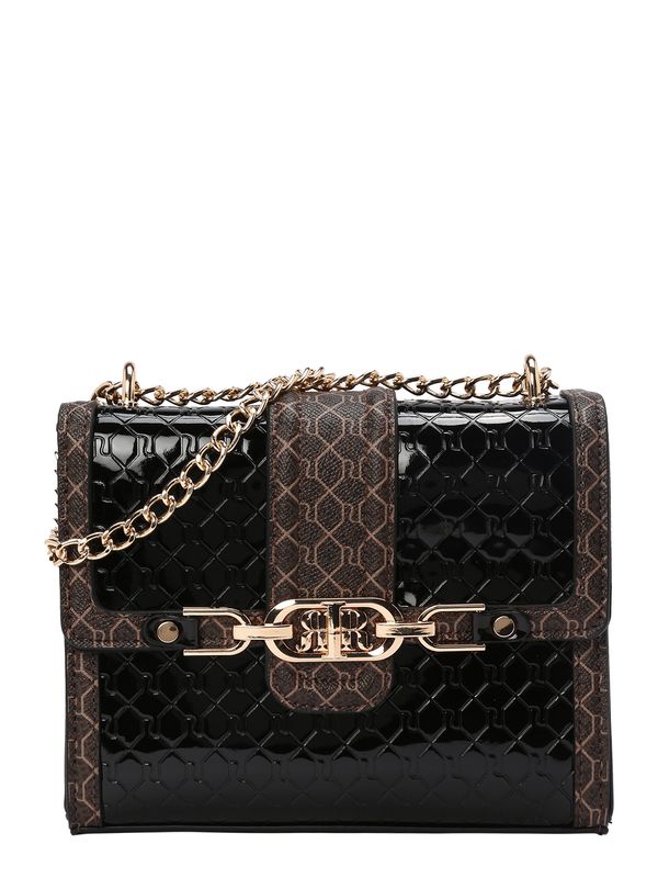 River Island River Island Чанта с презрамки 'FOLIO'  кафяво / светлокафяво / черно