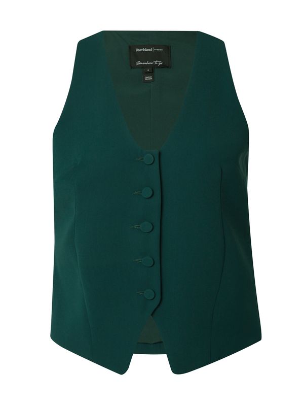 River Island River Island Мъжка елек за костюм  смарагдово зелено