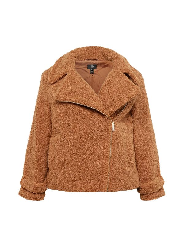 River Island Plus River Island Plus Преходно яке 'BORG'  охра