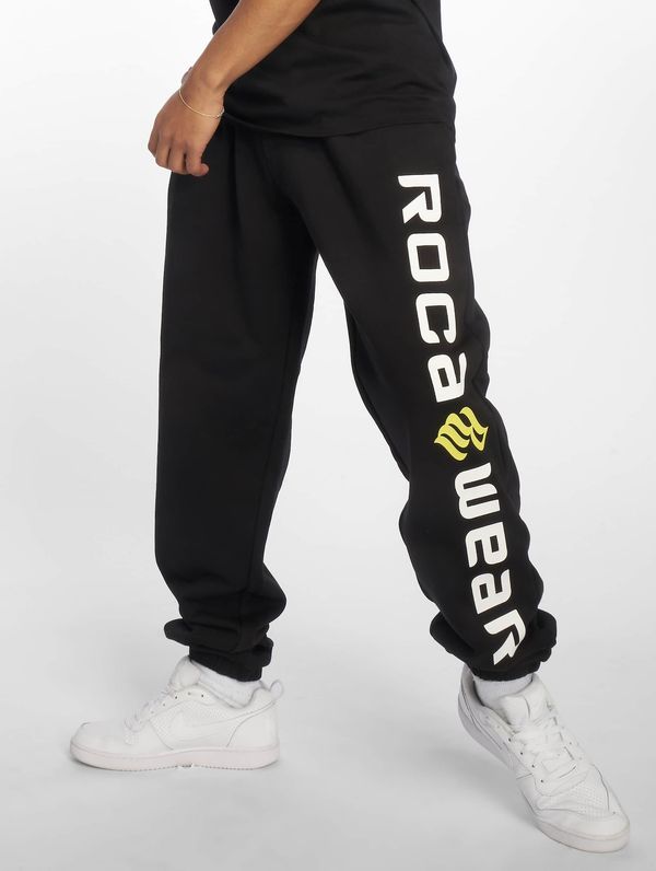 ROCAWEAR ROCAWEAR Панталон  жълто / черно / бяло