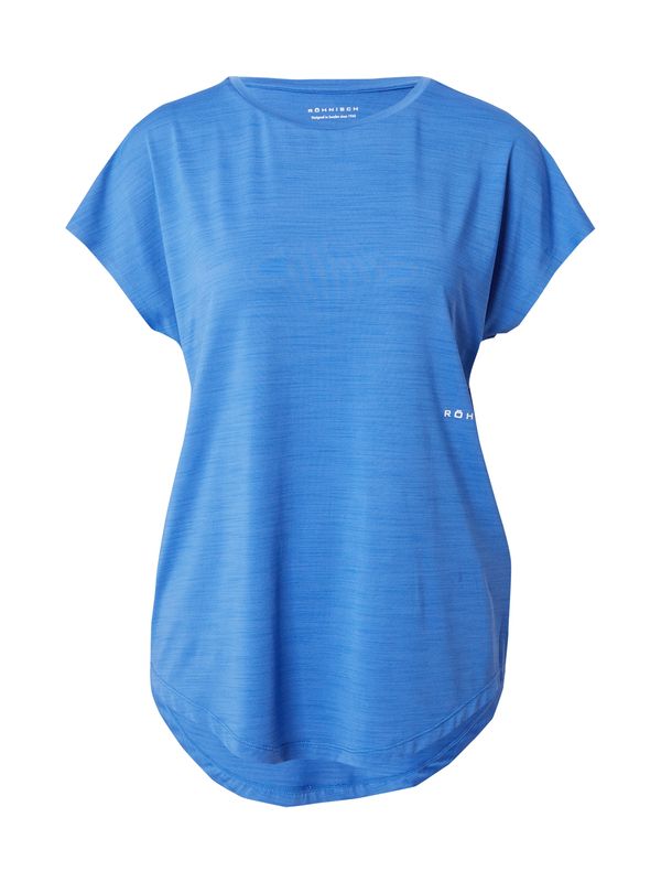 Röhnisch Röhnisch Функционална тениска 'ELI'  лазурно синьо / бяло