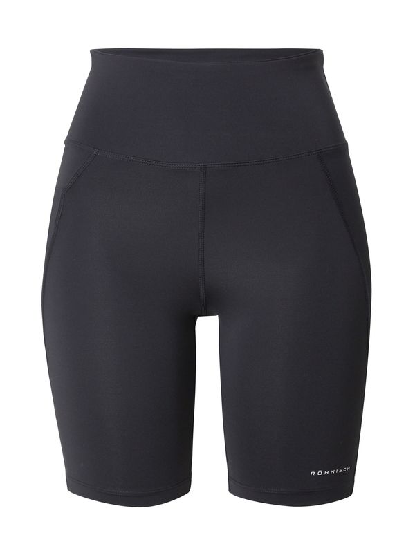 Röhnisch Röhnisch Спортен панталон  черно / бяло