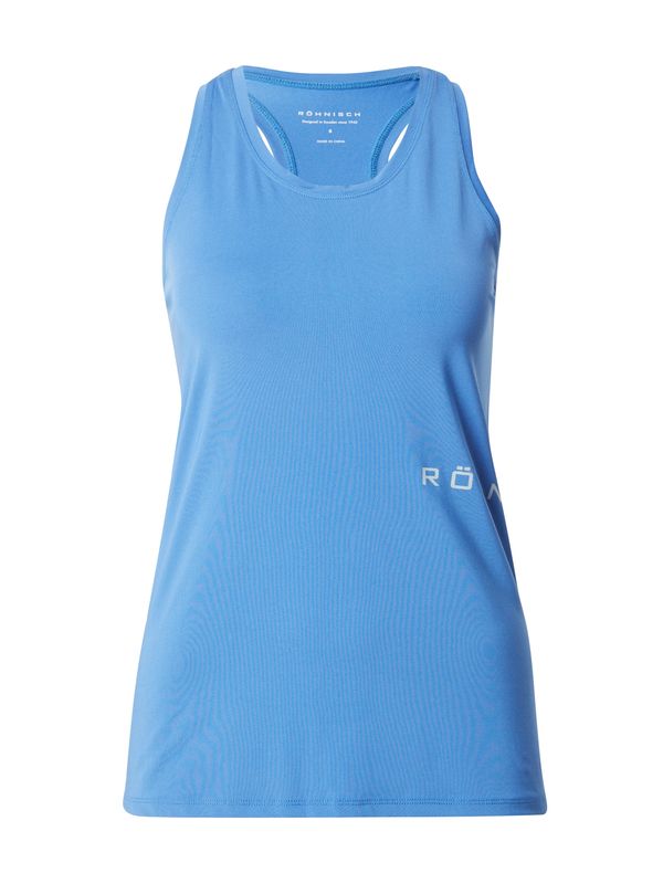 Röhnisch Röhnisch Спортен топ 'Skill'  синьо / светлосиво