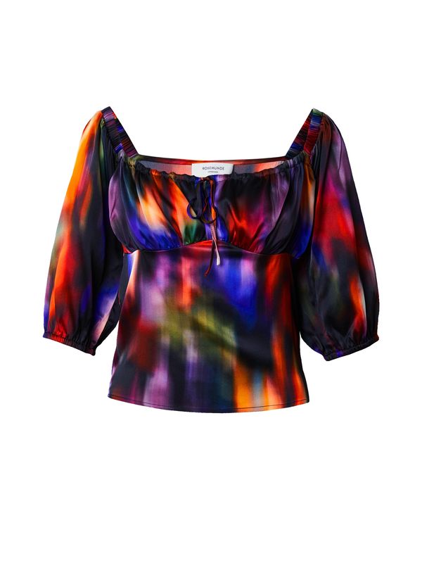 rosemunde rosemunde Блуза  нощно синьо / зелено / оранжево / червено