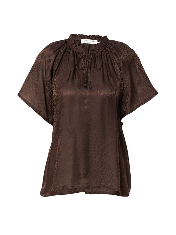 rosemunde rosemunde Блуза  шоколад / тъмнокафяво
