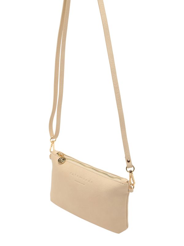 rosemunde rosemunde Клъч  цвят "пясък" / злато