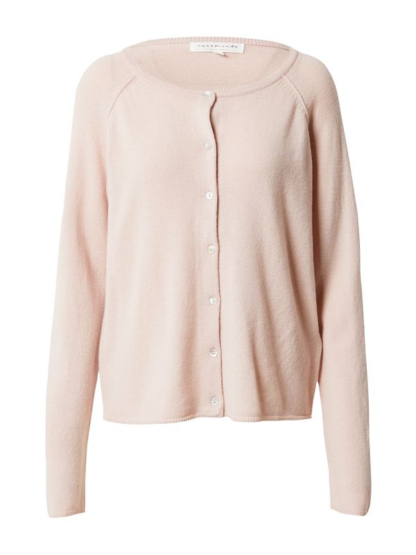 rosemunde rosemunde Плетена жилетка  пудра