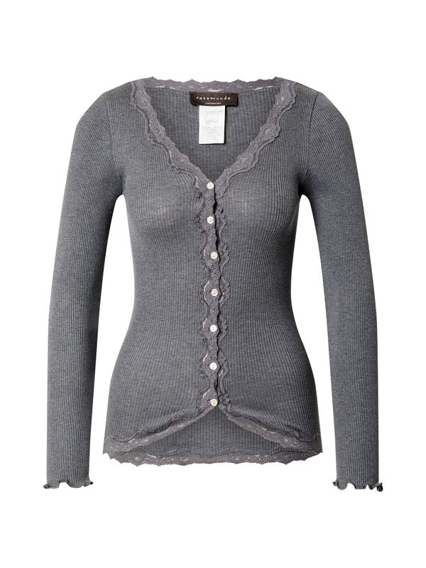 rosemunde rosemunde Плетена жилетка  тъмносиво