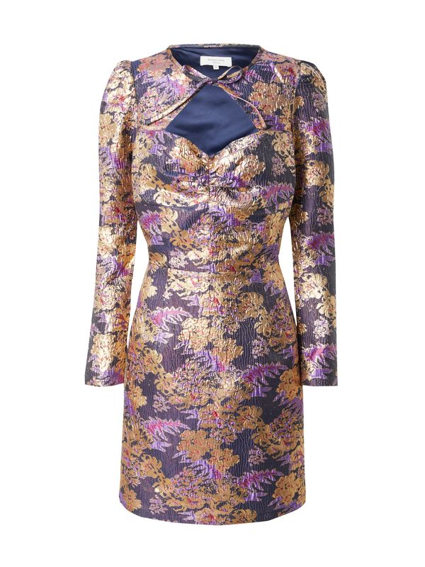 rosemunde rosemunde Рокля  злато / тъмнолилаво / розово