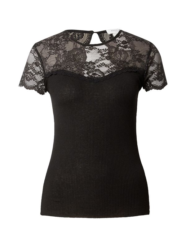 rosemunde rosemunde Тениска  черно