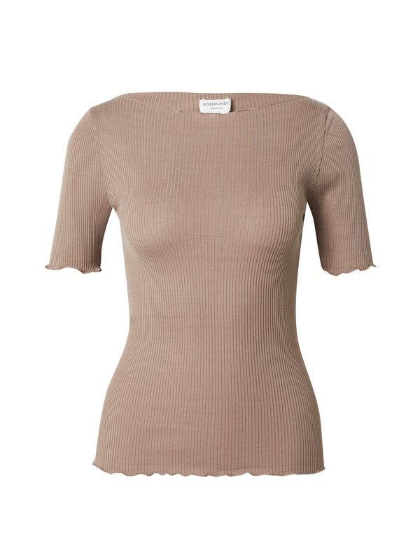 rosemunde rosemunde Тениска  сиво-бежово