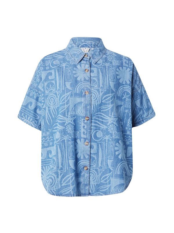 ROXY ROXY Блуза 'BEACH NOSTALGIA'  синьо / светлосиньо