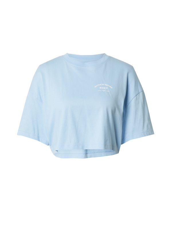 ROXY ROXY Функционална тениска 'ESSENTIAL ENERGY'  светлосиньо / бяло