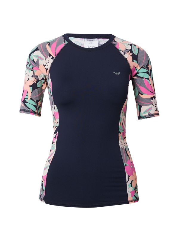 ROXY ROXY Функционална тениска  сиво / бледорозово / черно / бяло