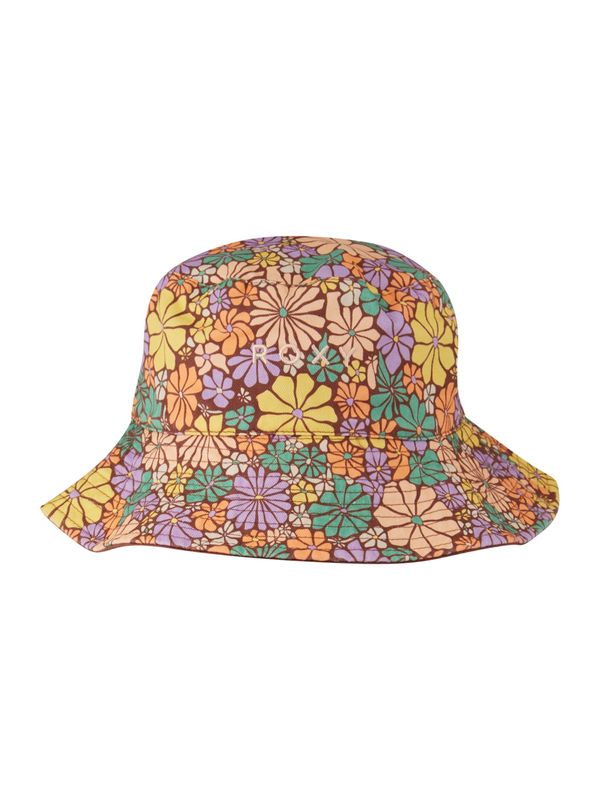 ROXY ROXY Шапка с периферия 'JASMINE'  бежово / тюркоазен / кайсия / ръждиво червено