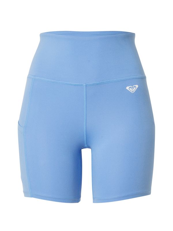 ROXY ROXY Спортен панталон 'HEART INTO IT'  синьо / бяло