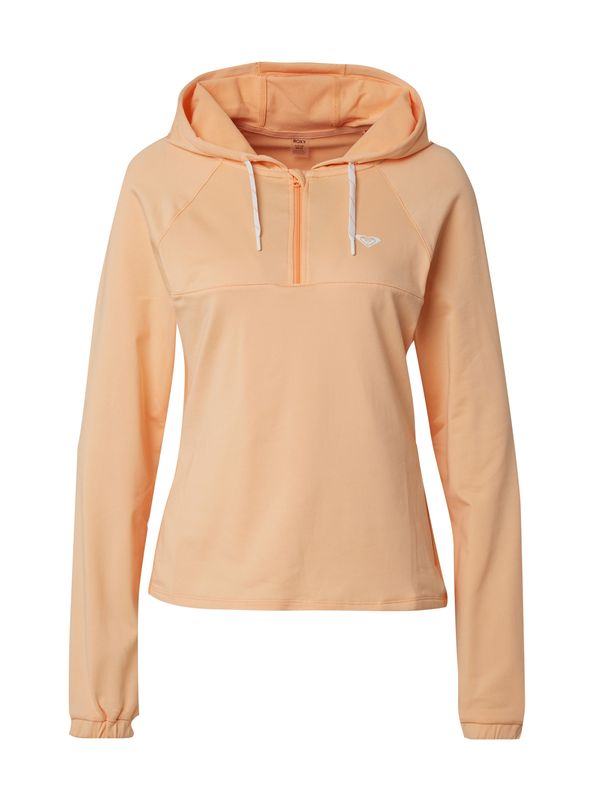 ROXY ROXY Спортен суитшърт с качулка 'PURE PURSUIT'  оранжево / пастелно оранжево / бяло
