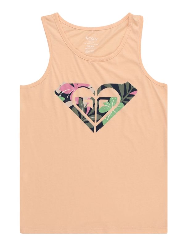 ROXY ROXY Спортен топ 'THERE IS LIFE'  морскосиньо / зелено / кайсия / светлорозово