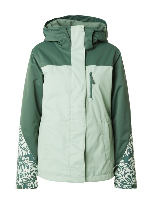 ROXY ROXY Спортно яке 'JETTY'  зелено / пастелно зелено / бяло