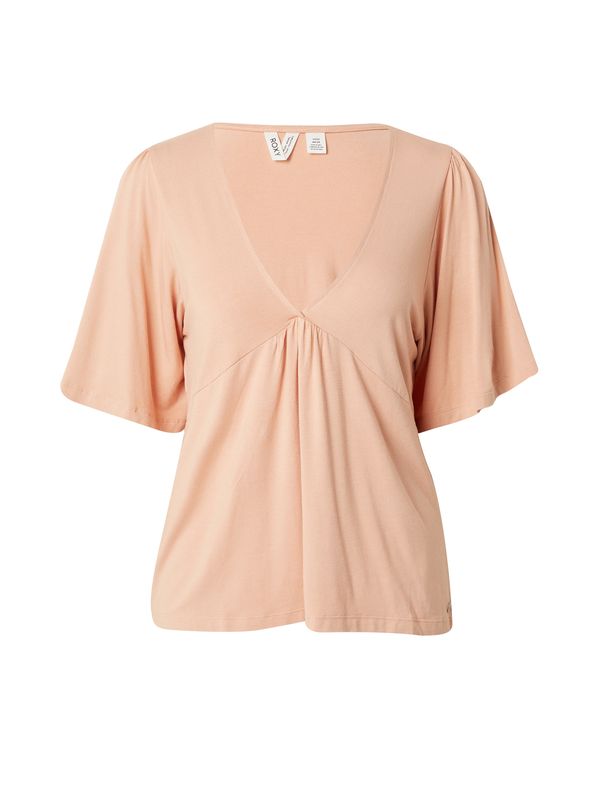 ROXY ROXY Тениска 'JUST AN ILLUSIO'  капучино