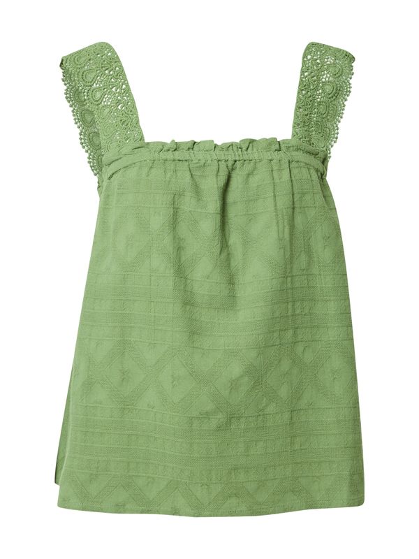 ROXY ROXY Топ 'THE LOVE PARTY'  зелено / пастелно зелено