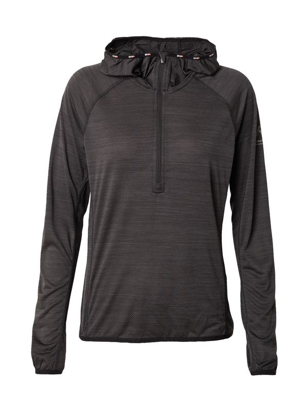 Rukka Rukka Функционална тениска 'MAAKALA'  синьо / жълто / сребърно сиво / черен меланж