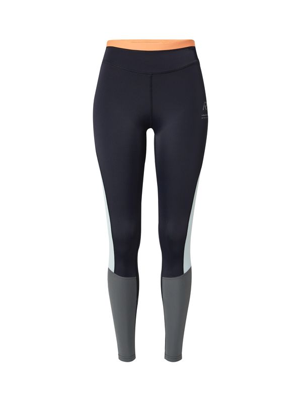 Rukka Rukka Спортен панталон 'MONNA'  сиво / светлосиво / оранжево / черно