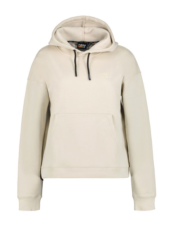 Rukka Rukka Спортен суитшърт с качулка 'Vuotto'  естествено бяло