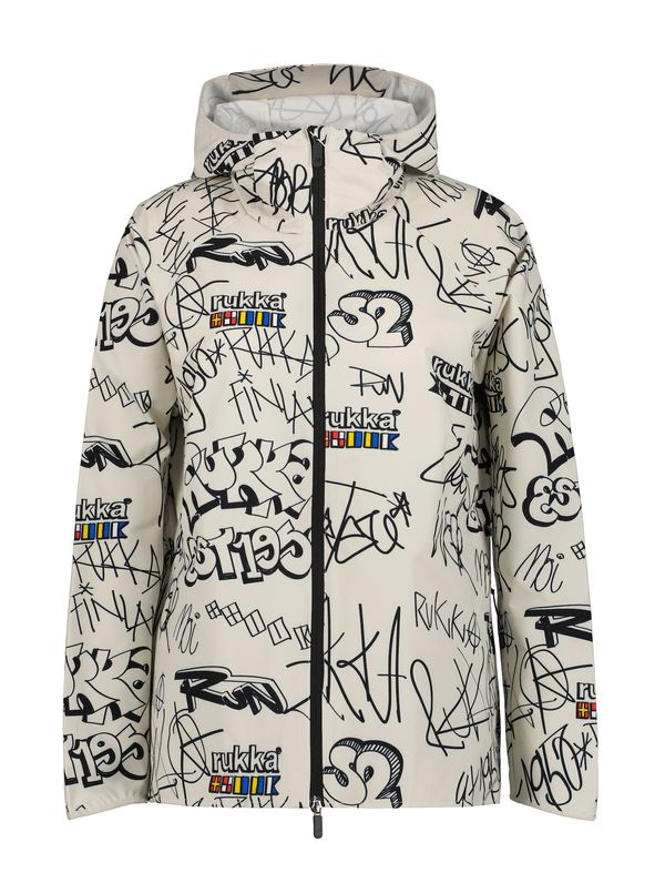 Rukka Rukka Външно яке 'Meltola'  синьо / жълто / червено / черно / бяло