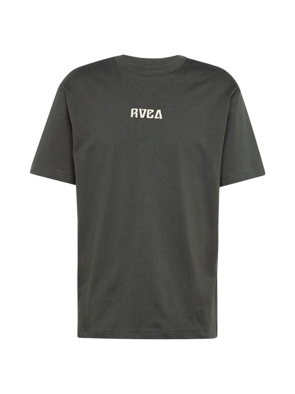 RVCA RVCA Тениска 'FLY HIGH'  антрацитно черно / бяло