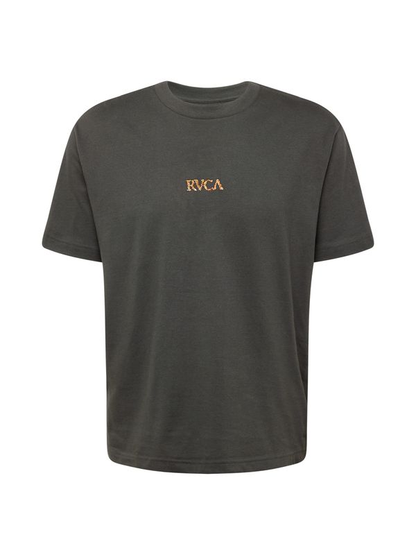 RVCA RVCA Тениска 'GROWTH'  жълто / смарагдово зелено / черно / бяло