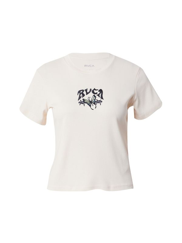 RVCA RVCA Тениска  синьо / светлозелено / черно / яйчена черупка