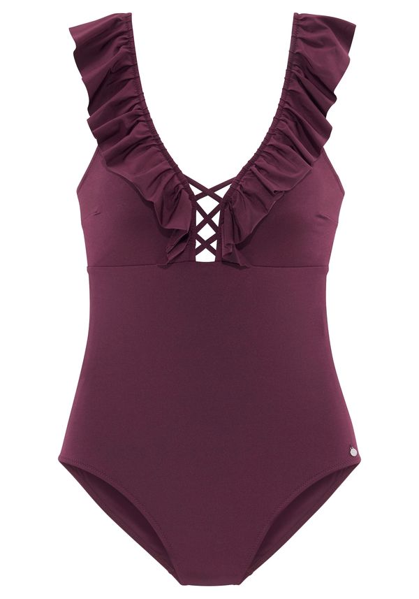 s.Oliver s.Oliver Бански костюм  тъмнолилаво