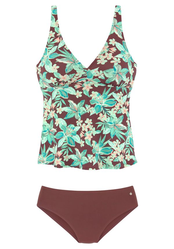 s.Oliver s.Oliver Бански тип танкини  кафяво / зелено / сьомга