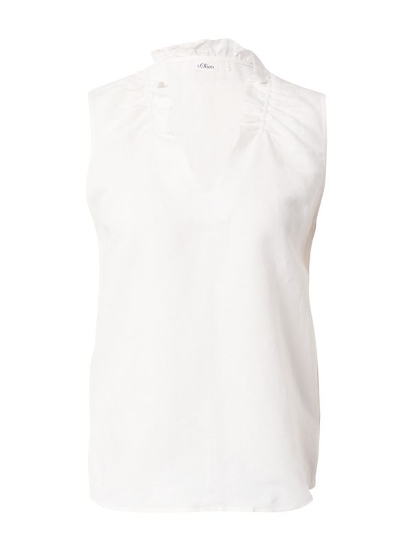 s.Oliver BLACK LABEL s.Oliver BLACK LABEL Блуза  бяло