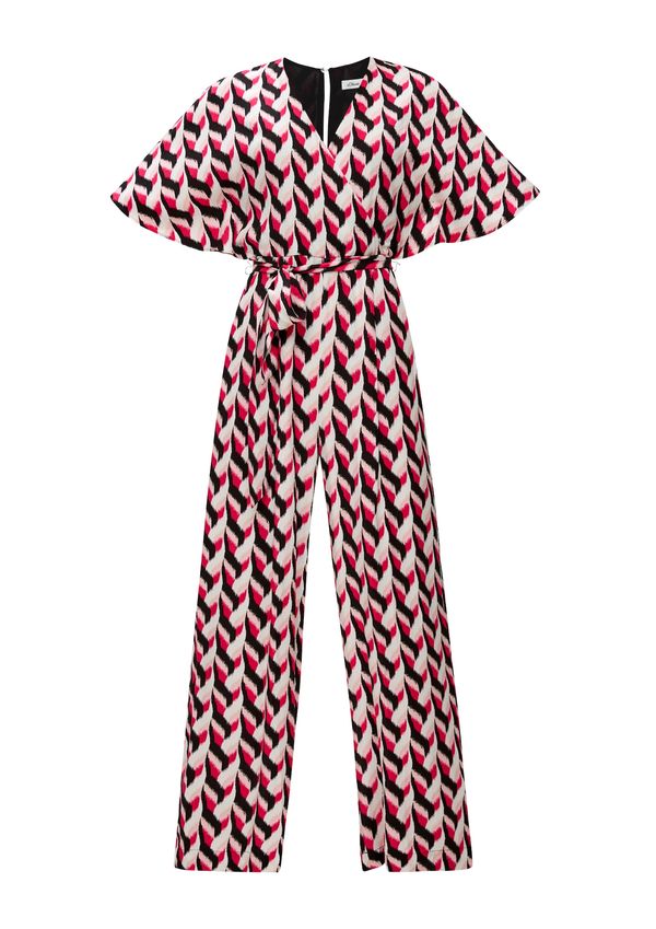 s.Oliver BLACK LABEL s.Oliver BLACK LABEL Гащеризон  бледорозово / магента / черно / бяло