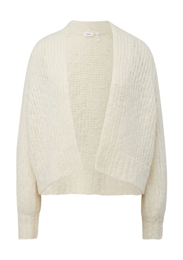 s.Oliver BLACK LABEL s.Oliver BLACK LABEL Плетена жилетка  бяло