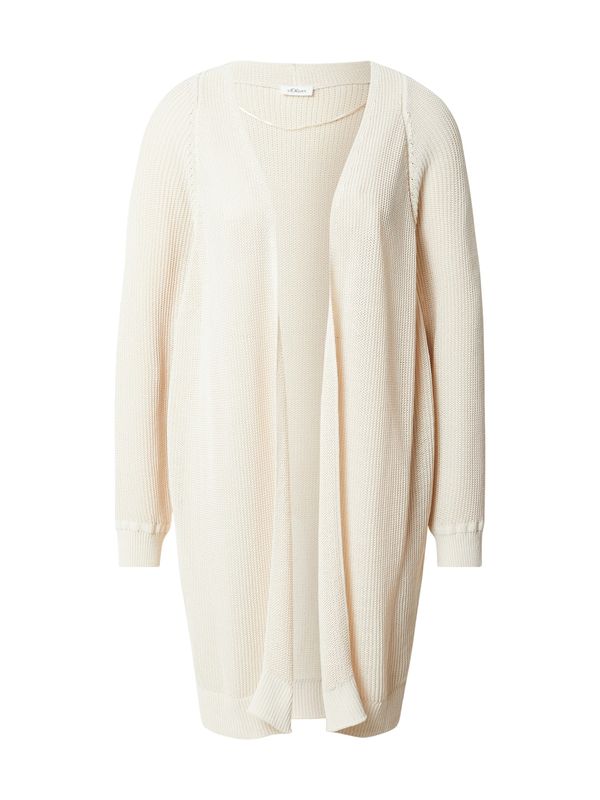 s.Oliver BLACK LABEL s.Oliver BLACK LABEL Плетена жилетка  пастелно жълто