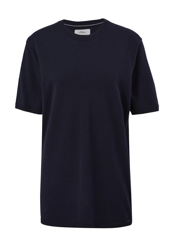 s.Oliver BLACK LABEL s.Oliver BLACK LABEL Пуловер  нейви синьо
