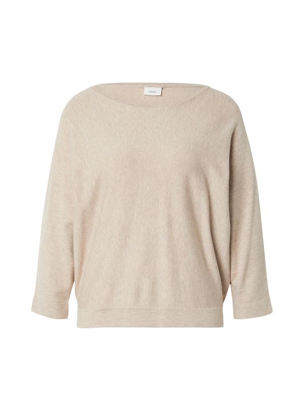 s.Oliver BLACK LABEL s.Oliver BLACK LABEL Пуловер  светлобежово