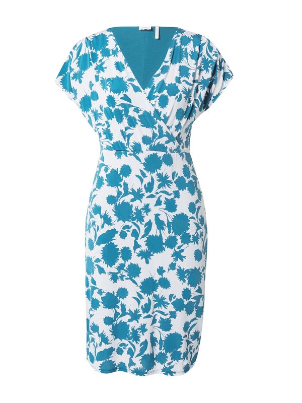 s.Oliver BLACK LABEL s.Oliver BLACK LABEL Рокля  циан / бяло