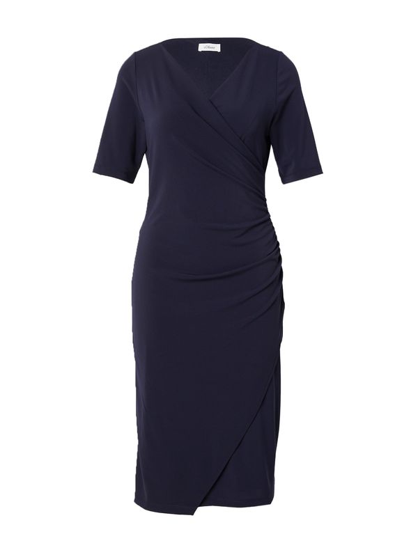 s.Oliver BLACK LABEL s.Oliver BLACK LABEL Рокля  нейви синьо