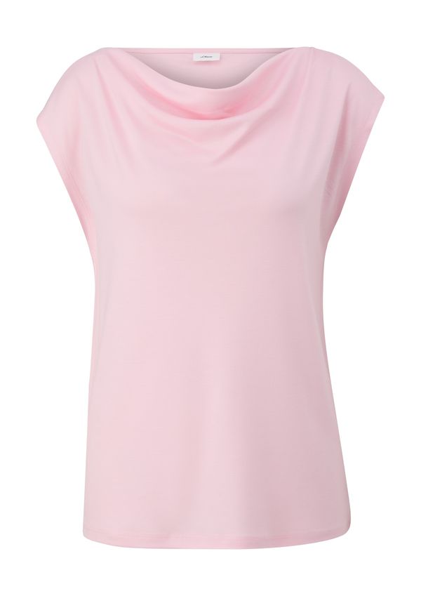 s.Oliver BLACK LABEL s.Oliver BLACK LABEL Тениска  пепел от рози