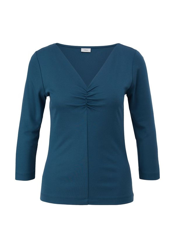 s.Oliver BLACK LABEL s.Oliver BLACK LABEL Тениска  петрол