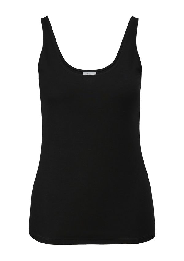 s.Oliver BLACK LABEL s.Oliver BLACK LABEL Топ  черно